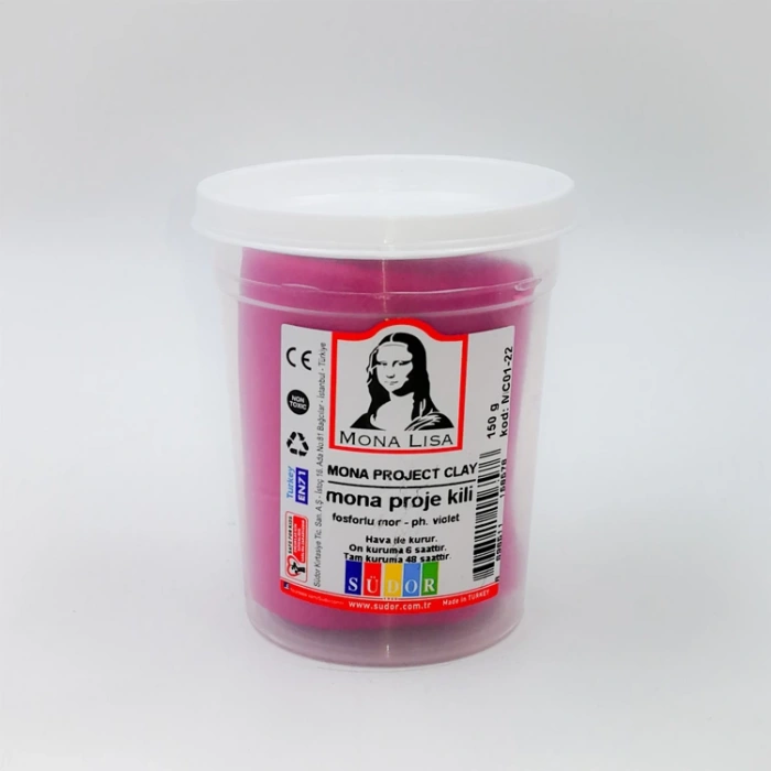 SÜDOR MC01-22 MONA PROJE KİLİ 150 GR FOSFORLU MOR
