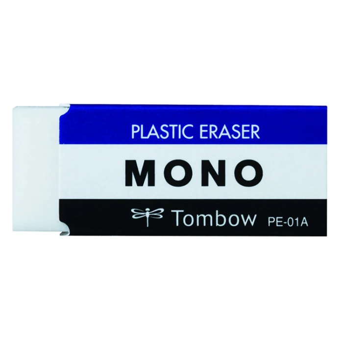 TOMBOW MONO PE-01A SİLGİ 17x11x43MM BEYAZ