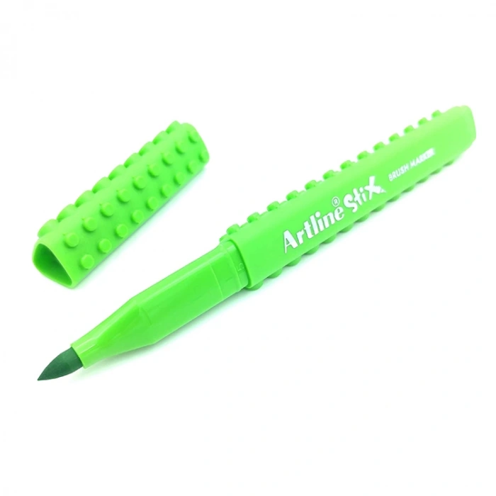 ARTLINE STIX ETX-F BRUSH MARKER YELLOW GREEN
