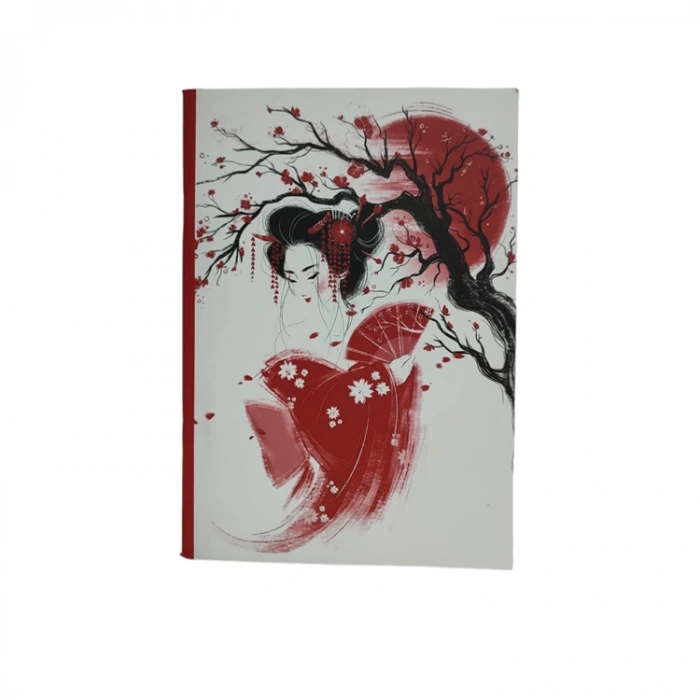 DEFFTER 14,5x21 ZIMBALI A5 ÇİZGİLİ DEFTER 46 YP. - SAKURA GEYŞA