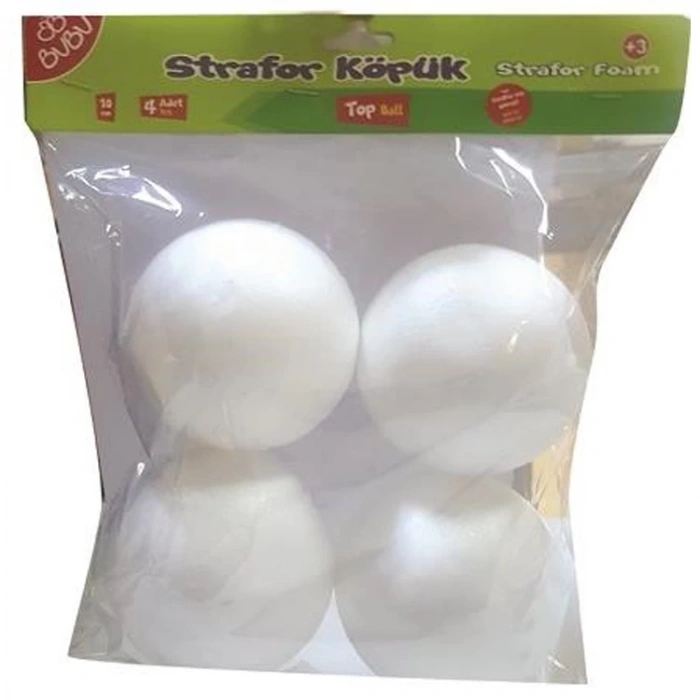 BU-BU KP0006 STRAFOR KÖPÜK TOP 10 CM 4LÜ