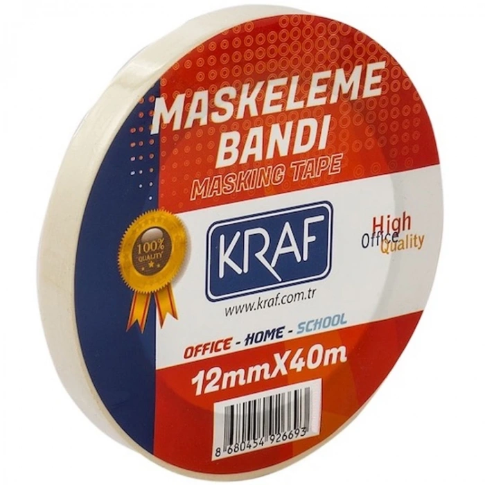 KRAF MASKELEME BANDI 12MMX40M 4012G