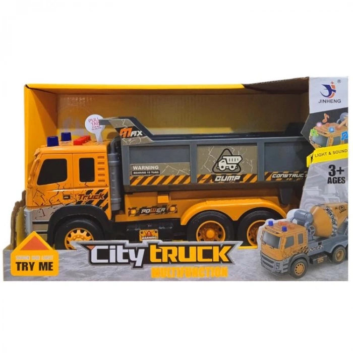 CANEM 1189-42-43 SÜRTMELİ SESLİ IŞIKLI MULTİFUNCTİON İŞ MAKİNESİ