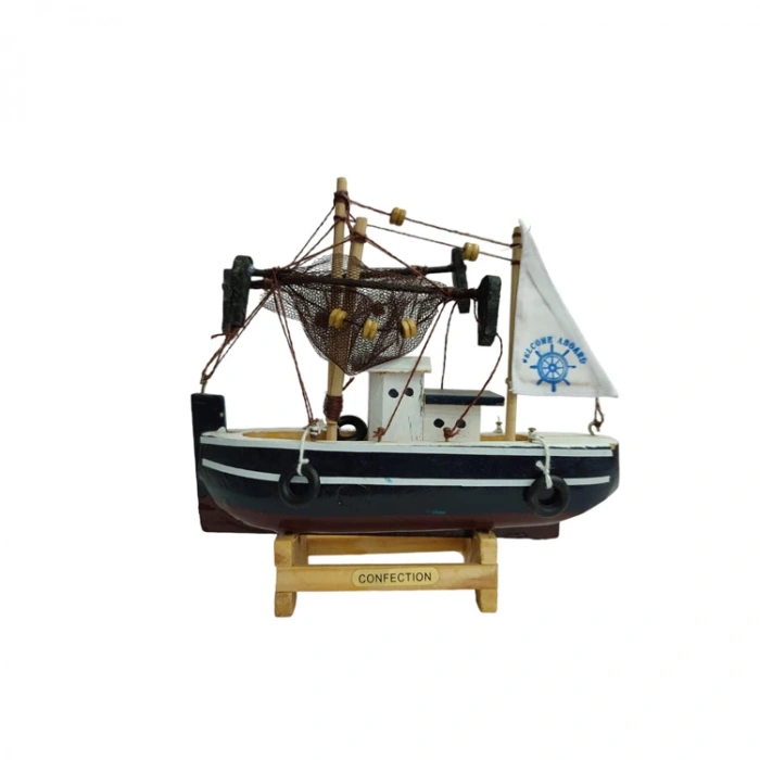 YLZ SLF016 AHŞAP GEMİ 16CM