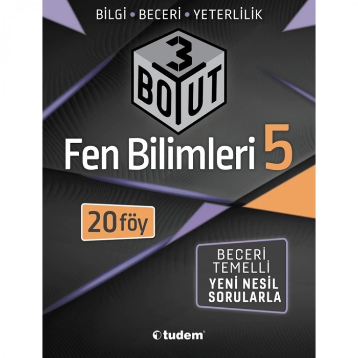 TUDEM 5. SINIF FEN BİLİMLERİ 3 BOYUT FÖY