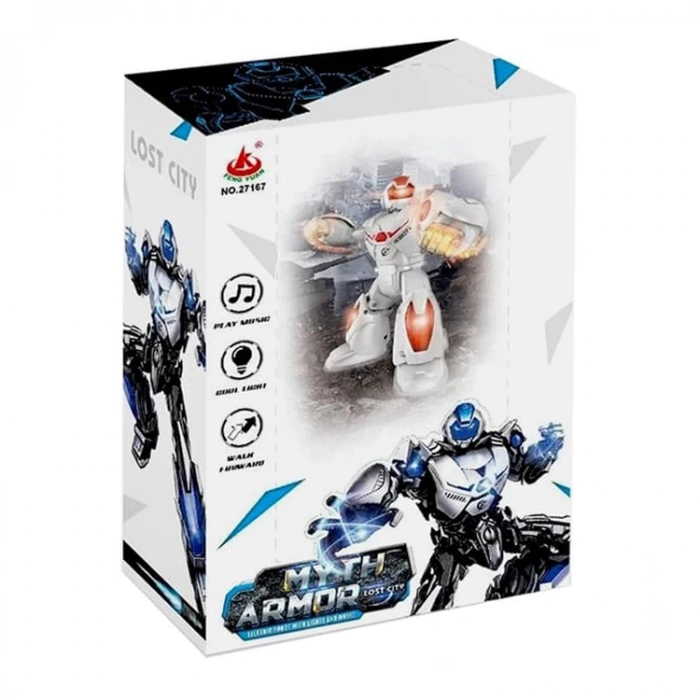 CTOY 27167 MYTH ARMOR LOST CITY IŞIKLI PİLLİ VE SESLİ ROBOT