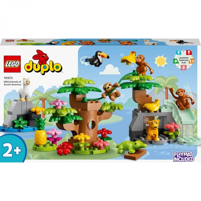 LEGO DUPLO 10973 VAHŞİ GÜNEY AMERİKA HAYVANLARI  71 PARÇA