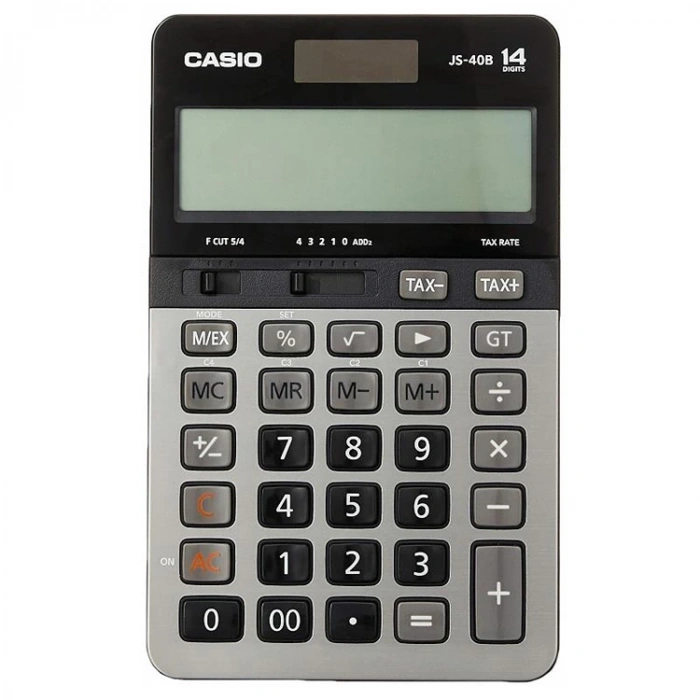 CASIO JS-40B 14 HANE MASAÜSTÜ HESAP MAKİNESİ