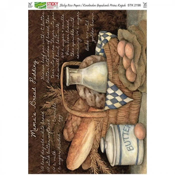 RİCH STK2196 KENDİNDEN YAPIŞKANLI STİCKY PİRİNÇ KAĞIDI