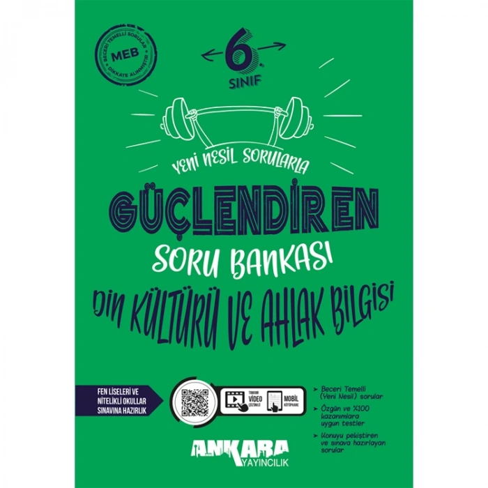 ANKARA 6.SINIF GÜÇLENDİREN DİN KÜLTÜRÜ SORU BANKASI - 2024
