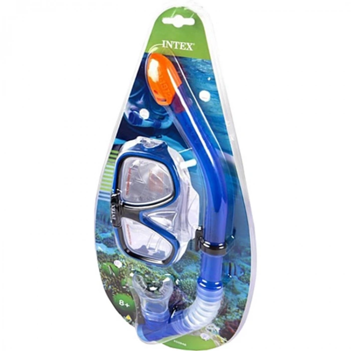 İNTEX 55948 AQUAFLOW SPORT MASKE SNORKEL SET