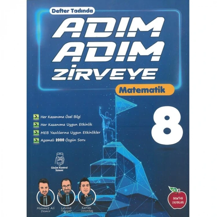 NEWTON 8. SINIF ADIM ADIM ETKİNLİKLİ MATEMATİK SORU BANKASI