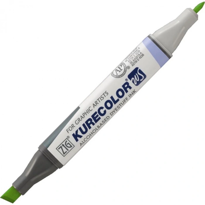 ZIG KURECOLOR KC-3000 125-124 TWIN S MARKER KALEM YELLOW GREEN
