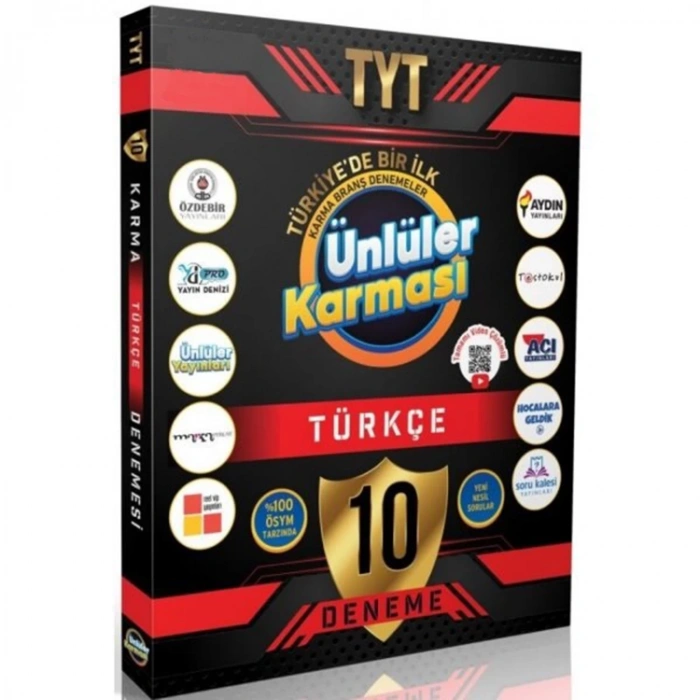 ÜNLÜLER KARMASI 2022 TYT TÜRKÇE 10 DENEME