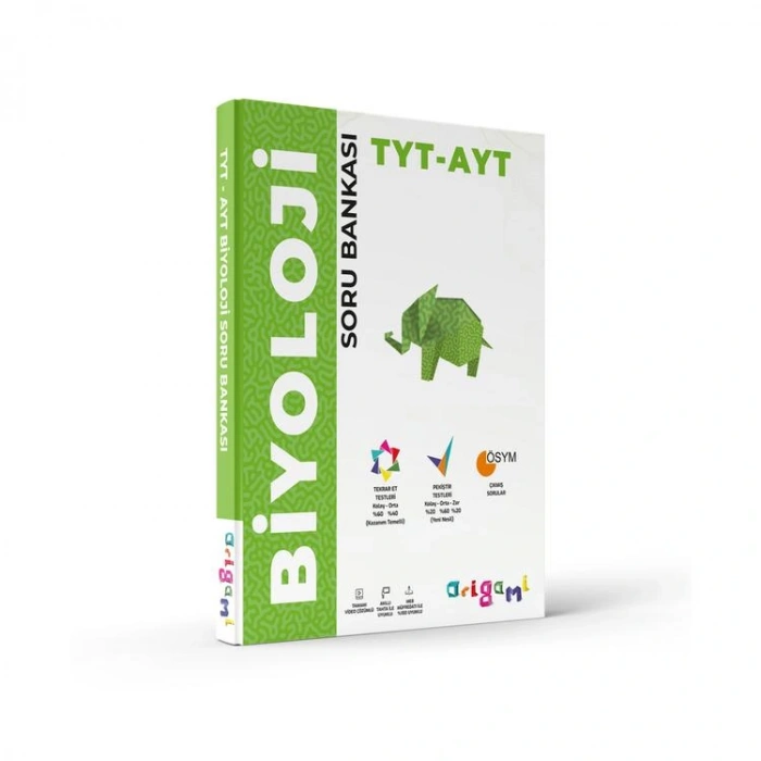 TAMMAT YAYINCILIK TYT-AYT BİYOLOJİ ORİGAMİ SORU BANKASI