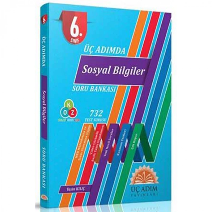 ÜÇ ADIM 6. SINIF ÜÇ ADIMDA SOSYAL BİLGİLER SORU BANKASI