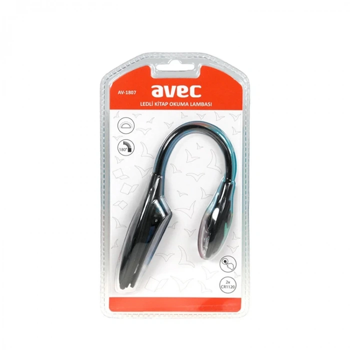 AVEC AV-1807 LEDLİ KİTAP OKUMA LAMBASI