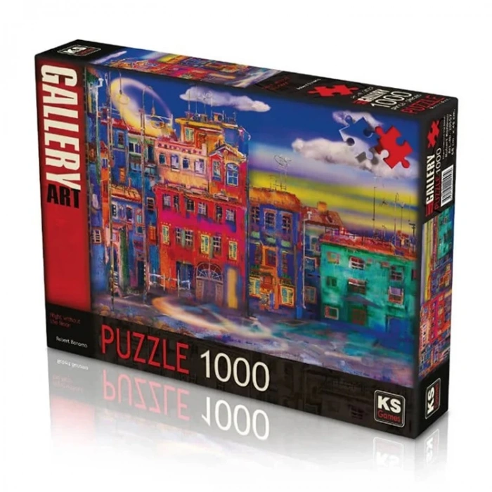 KS GAMES 20557 NIGHT WITHOUT THE MOON 68x48cm YAPBOZ/PUZZLE 1000 PARÇA