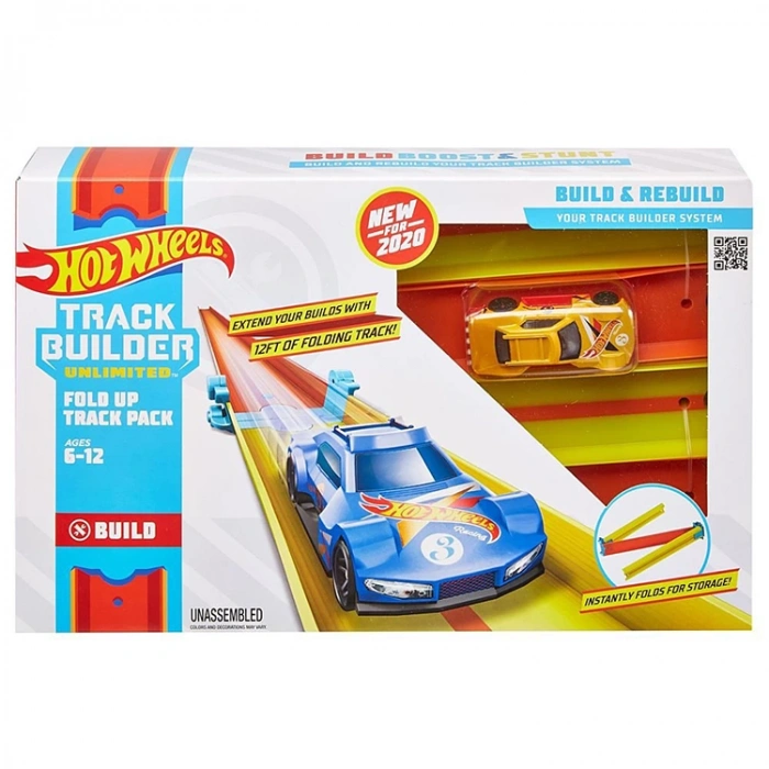 MATTEL GLC87/ GLC91 HOTWHEELS TRACK BUILDER TASARLA VE YENİDEN OLUŞTUR KATLANABİLİR PİST