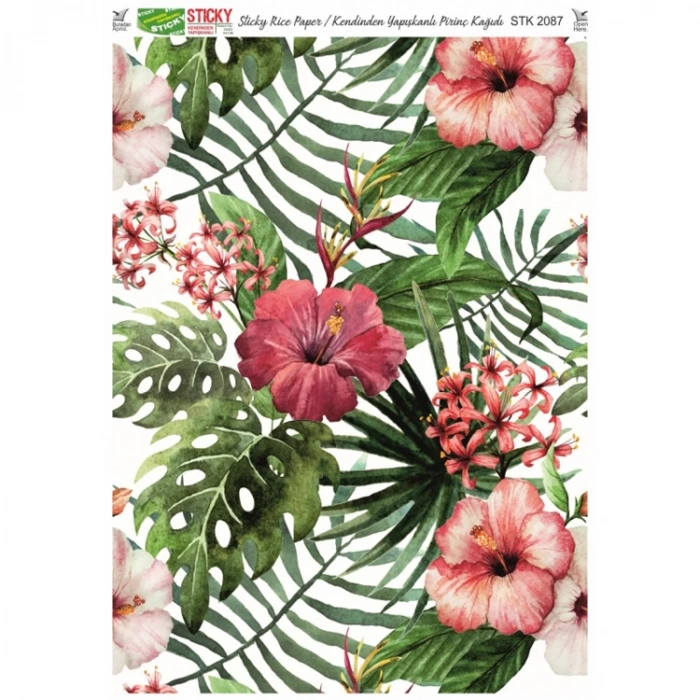 RİCH STK2087 KENDİNDEN YAPIŞKANLI STİCKY PİRİNÇ KAĞIDI