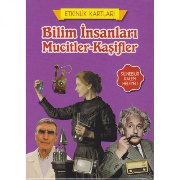 TELESKOP ETKİNLİK KARTLARI BİLİM İNSANLARI MUCİTLER - KARTLARI