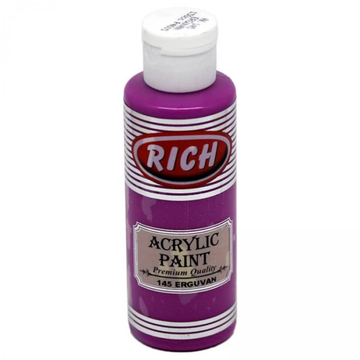 RİCH AKR-120-145 AKRİLİK BOYA 120 CC ERGUVAN