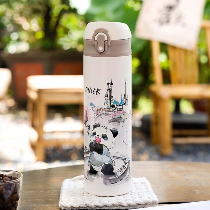 VAGONLİFE DILLER ÇELİK PİPETLİ  MATARA/TERMOS D9248 480ML