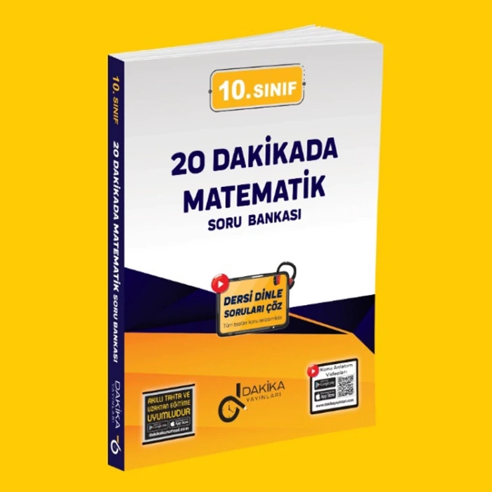 DAKİKA 10. SINIF 20 DAKİKADA MATEMATİK SORU BANKASI
