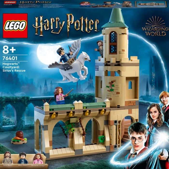 LEGO HARRY POTTER 76401 HOGWARTS AVLUSU SIRIUSUN KURTULUŞU 345 PARÇA 8+