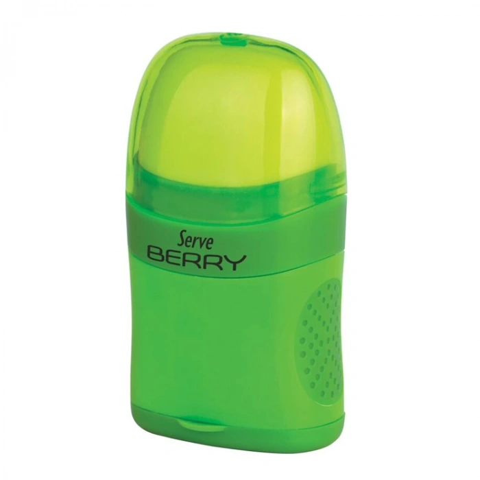 SERVE BERRY SİLGİLİ KALEMTRAŞ YEŞİL