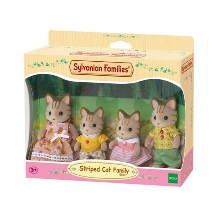 ADORE ESF5180 SYLVANIAN FAMILIES ÇİZGİLİ KEDİ AİLESİ 3+