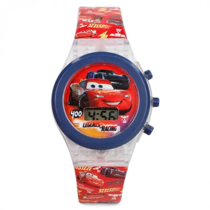 OTTO 42135H LİSANSLI LED IŞIKLI ÇOCUK KOL SAATİ CARS