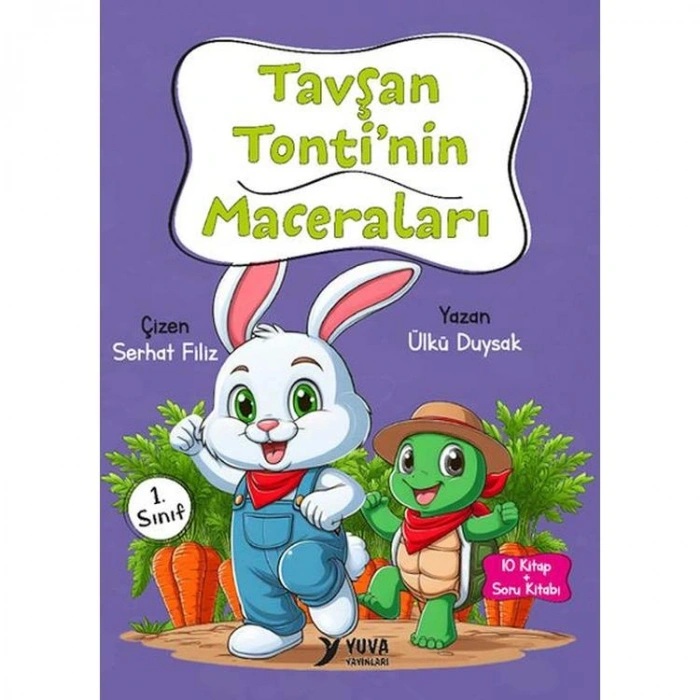 TAVŞAN TONTİNİN MACERALARI 10 KİTAP SET ( 1. SINIFLAR İÇİN)
