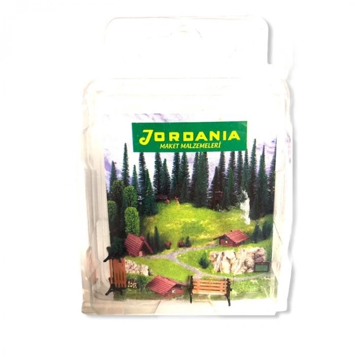 JORDANIA PLASTİK BANK KAHVERENGİ 1/100 2Lİ