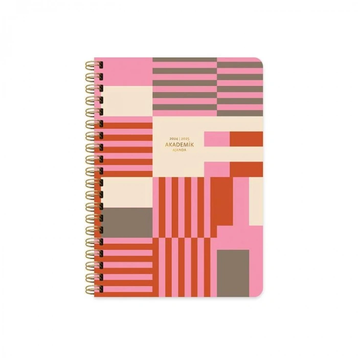 KESKİN 17X24 SPİRALLİ SERT KAPAK AKADEMİK AJANDA - ENERJİ 830228-99