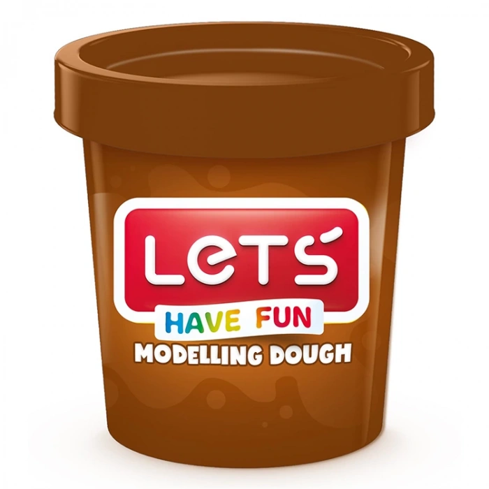 LETS TEK RENK OYUN HAMURU KAHVE 150 GR