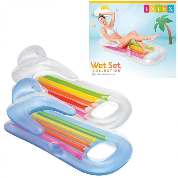 İNTEX 58802EU WET SET COLLECTION BARDAK YUVALI SULTAN KOLTUĞU 160x85cm