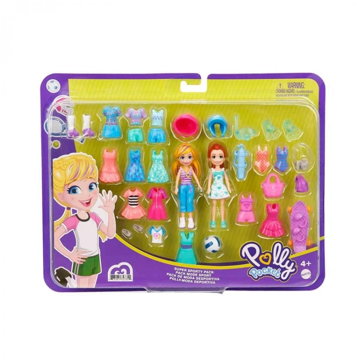 POLLY POCKET GGJ48-GDM18 BÜYÜK MODA SETİ