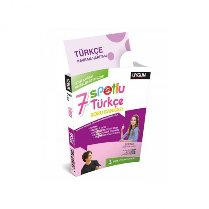 SADIK UYGUN YAYINLARI 7. SINIF TÜRKÇE SPOTLU SORU BANKASI