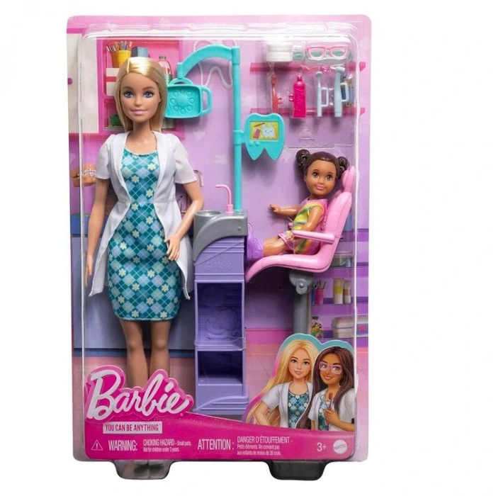 BARBIE DHB63/HKT69 BEN BÜYÜYÜNCE DİŞ DOKTORU OYUN SETİ 3+