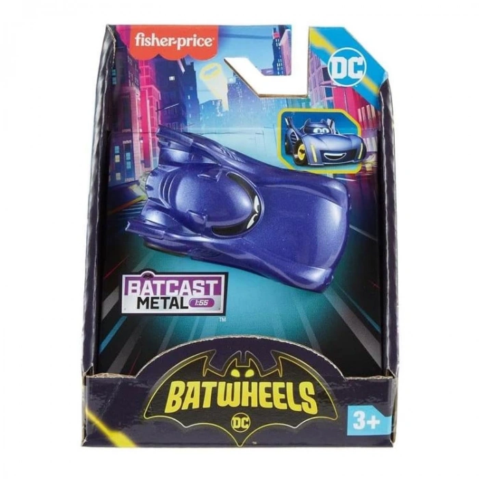 FİSHER-PRICE BATWHEELS HML12-HML13 BAM BATMOBİLE  3+
