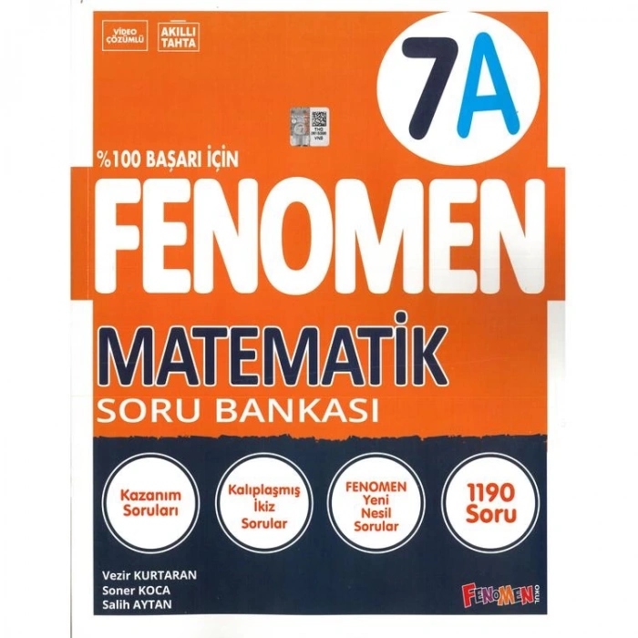 FENOMEN 7. SINIF MATEMATİK A SORU BANKASI