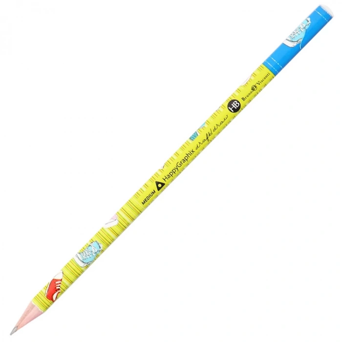 BRUNO VISCONTI HAPPY GRAPHIX ÜÇGEN KURŞUN KALEM HB  BOT 21-0030/14