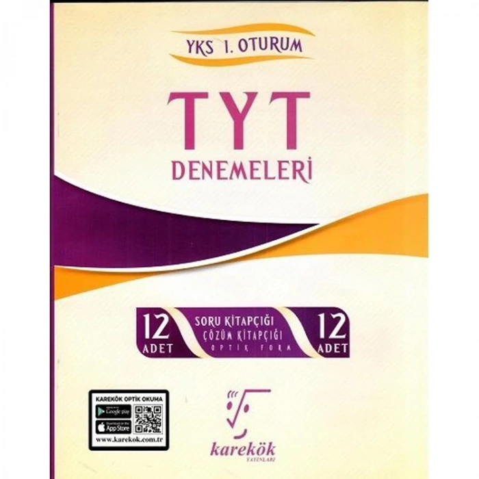 KAREKÖK TYT 12Lİ DENEME YKS 1. OTURUM