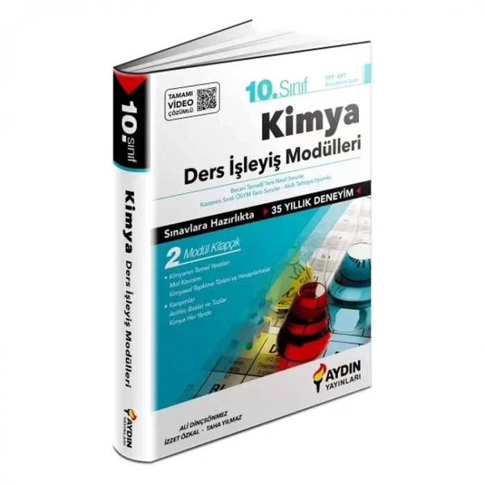 AYDIN 10. SINIF KİMYA DERS İŞLEYİŞ MODÜLLERİ