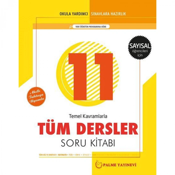 PALME 11.SINIF SAYISAL TÜM DERSLER SORU BANKASI