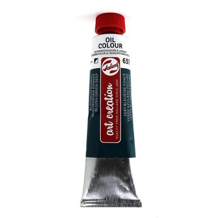 TALENS ART CREATION 40 ML YAĞLI BOYA 637 BLUIS GREEN DEEP  RT9019637M