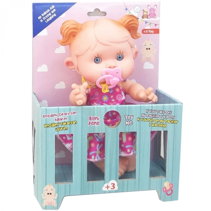 ERPA 661433 AĞLAYAN GÜLEN EMZİKLİ BEBİŞ BEBEK 25 cm