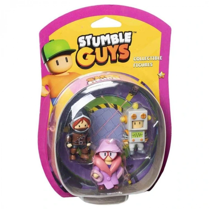 NECO SG2220 STUMBLE GUYS KOLEKSİYON FİGÜR 3LÜ SET 8+