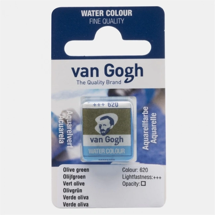 VAN GOGH 20866201 TABLET SULU BOYA YEDEĞİ - OLIVE GREEN 620